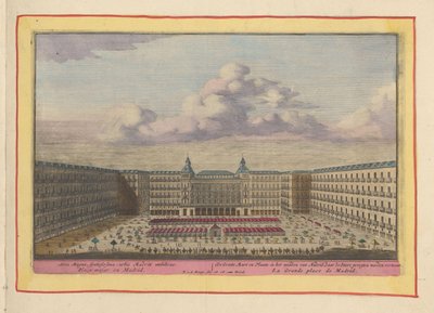 Plaza Mayor in Madrid von Pieter van den Berge