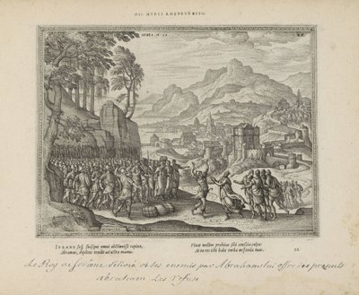 Abraham und der König von Sodom von Pieter van der Borcht (I)