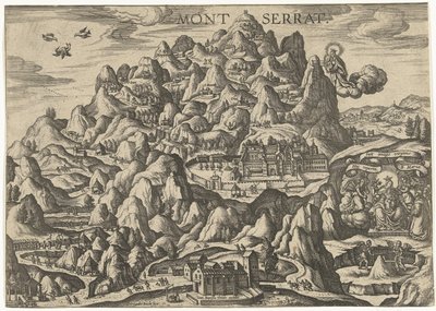 Montserrat, Wallfahrtsort für die Heilige Jungfrau von Pieter van der Borcht (I)