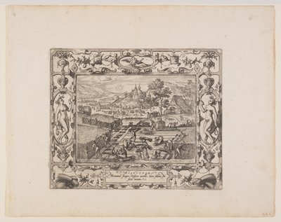 August, aus Die zwölf Monate von Pieter van der Borcht