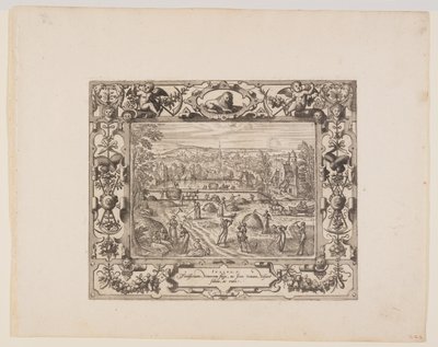 Juli, aus Die zwölf Monate von Pieter van der Borcht