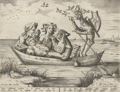 Das blaue Schiff von Pieter van der Heyden