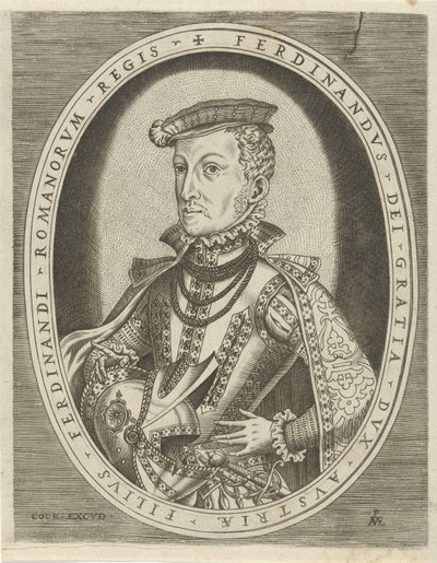 Porträt von Ferdinand II. von Tirol von Pieter van der Heyden