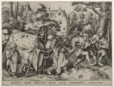 Die Hochzeit von Mopsus und Nisa, 1570 von Pieter van der Heyden