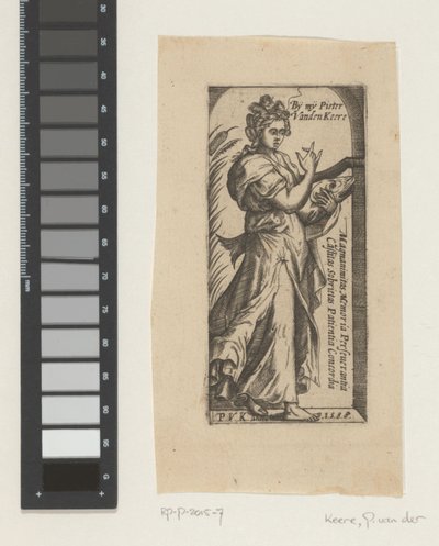 Weibliche Personifikation der Tugend (?) von Pieter van der Keere
