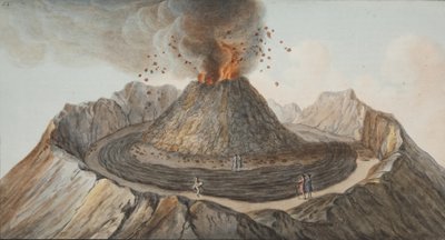 Tafel IX aus Campi Phlegraei: Beobachtungen der Vulkane der beiden Sizilien von William Hamilton, 1776 von Pietro Fabris
