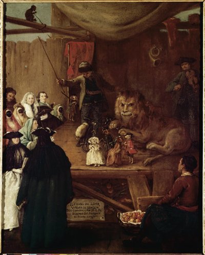 La cabane du lion von Pietro Longhi