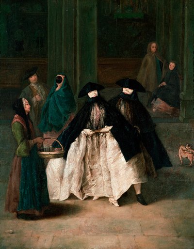 Der Parfümhändler von Pietro Longhi