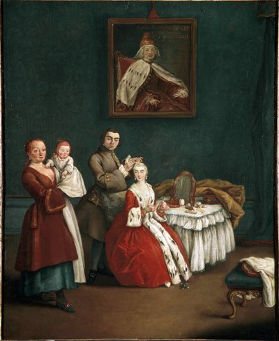 Der Friseur von Pietro Longhi