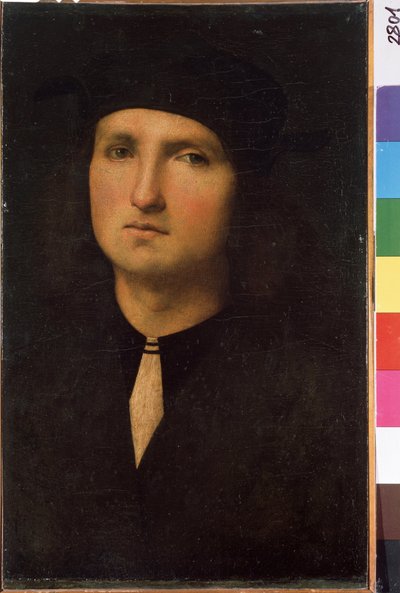 Porträt eines jungen Mannes von Pietro Perugino