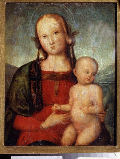 Jungfrau mit Kind von Pietro Perugino