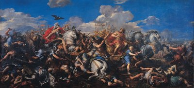Die Schlacht von Alexander gegen Darius, 1644-1655 von Pietro da Cortona