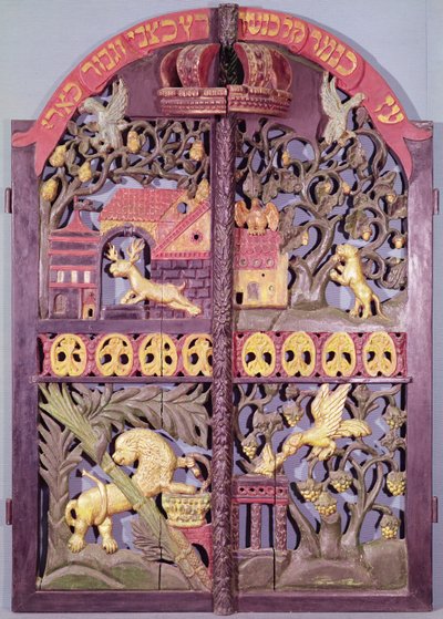 Türen der Bundeslade, aus Krakau von Polish School