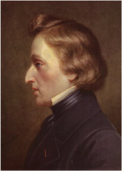 Porträt von Frédéric Chopin von Polish School