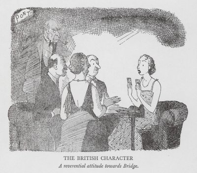 Der britische Charakter, eine ehrfürchtige Haltung gegenüber der Brücke von Pont (1908 40)