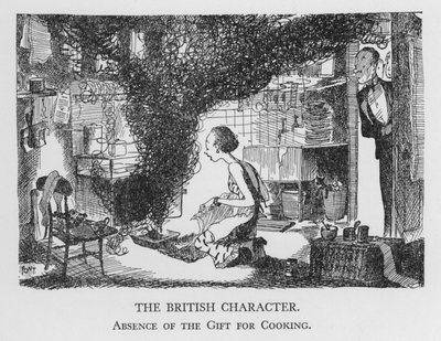Der britische Charakter, Fehlen des Talents zum Kochen von Pont