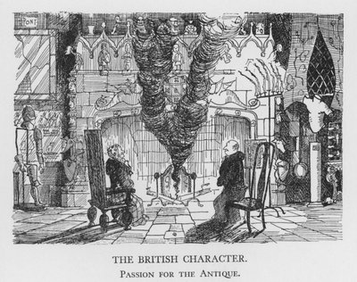 Der britische Charakter, Leidenschaft für Antiquitäten von Pont