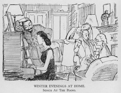 Winterabende zu Hause; Lieder am Klavier von Pont