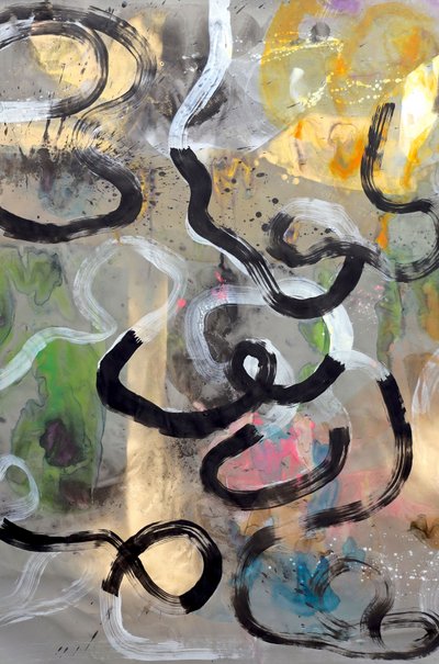 Dynamischer Pinselstrichfluss von Poonam Choudhary