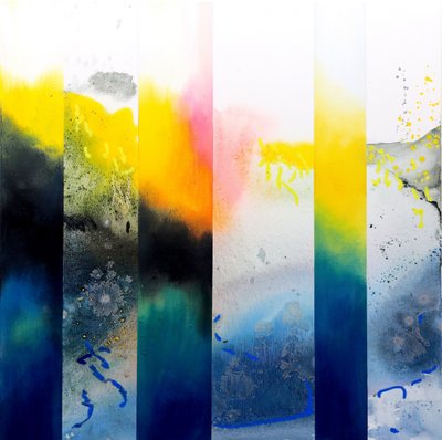 Lebendiger Farbfluss von Poonam Choudhary