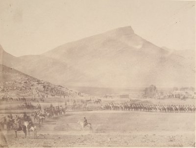 [Abreise zur Jagd Grab des Khan von Chiwa], 1840er-60er Jahre von Possibly by Luigi Pesce.