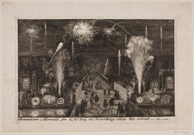Illuminationen auf Frijsenborg von Poul Isac Grønvold