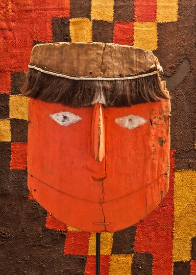 Grabmaske / Peru, Chancay-Kultur von Precolombian Precolombian