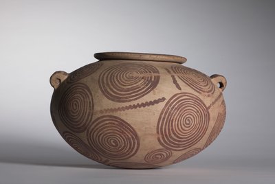 Gedrungener Krug mit Henkel, ca. 3400-3300 v. Chr. von Predynastic Period Egyptian