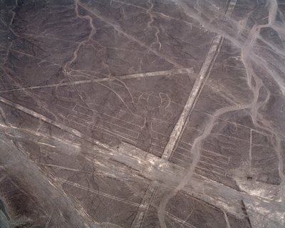 Luftaufnahme der Nazca-Linien von Prehistoric Prehistoric