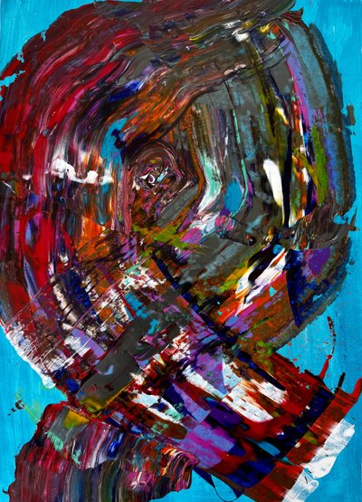 Dynamische Farbwirbel von Preston Harmon