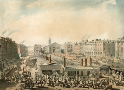 Covent Garden, London von Pugin and Rowlandson