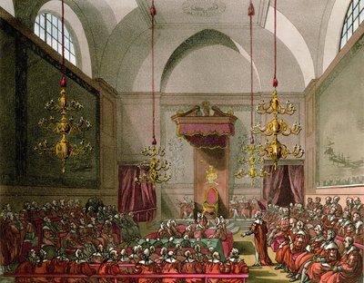 House of Lords aus Ackermanns 