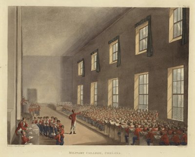Militärakademie von Pugin and Rowlandson