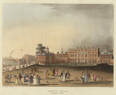 Königspalast von Pugin and Rowlandson