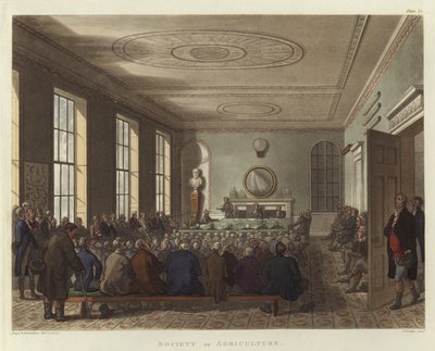 Gesellschaft für Landwirtschaft von Pugin and Rowlandson