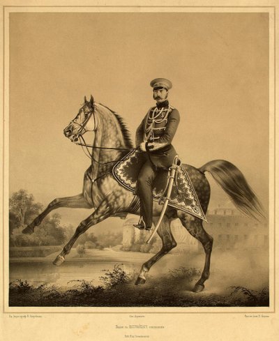 Porträt von Kaiser Alexander II. 1818-1881, 1860er-1870er von Pyotr Fyodorovich Borel