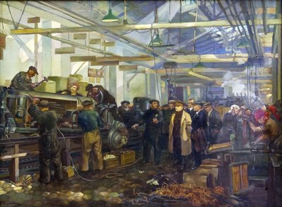 Planung in der UdSSR - Kirow (Sergei Kostrikow, genannt Kirow) von Pyotr Iosifovich Smukrovich