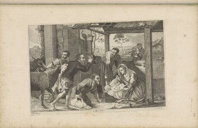 Anbetung der Hirten von Quirin Boel