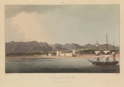 Sechzehn Ansichten von Orten im Persischen Golf gegen die arabischen Piraten von R. (after) Temple