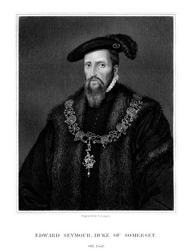 Edward Seymour, 1. Herzog von Somerset, Lordprotektor von England, 1823 von R. Cooper