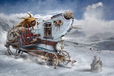 Fantasie-Schneemaschine von Radoslav Penchev