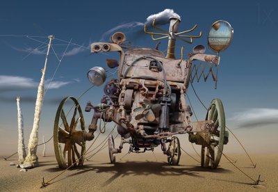 Steampunk-Wüstenmaschine von Radoslav Penchev