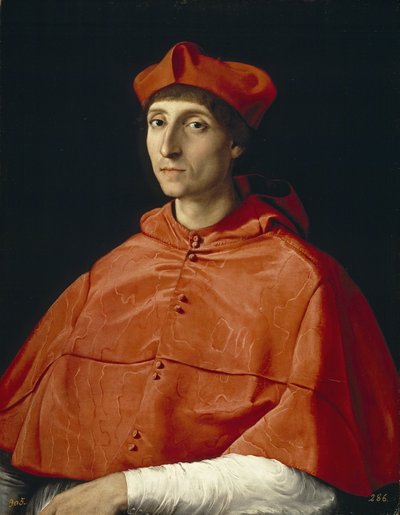 Porträt eines Kardinals von Raffaello Sanzio Raphael