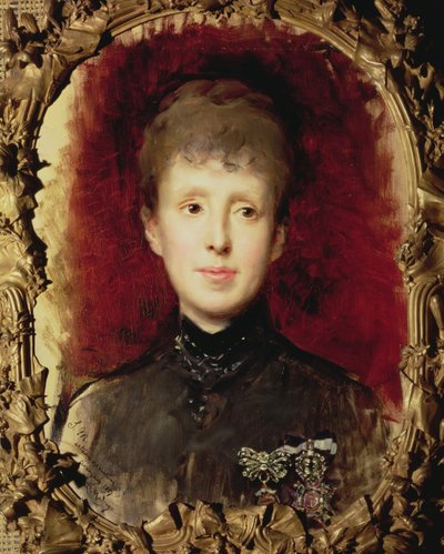 Marie Christine von Habsburg, 1887 von Raimundo de Madrazo y Garreta