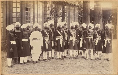 Bedienstete Seiner Ehren, des Gouverneurs des Punjab von Raja Deen Dayal