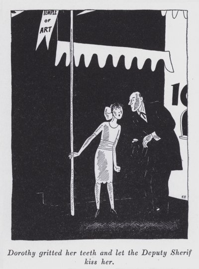 Illustration für "But Gentlemen Marry Brunettes" von Anita Loos von Ralph Barton