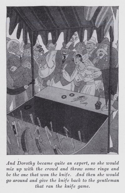 Illustration für "But Gentlemen Marry Brunettes" von Anita Loos von Ralph Barton