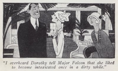 Illustration für Gentlemen Prefer Blondes von Anita Loos von Ralph Barton