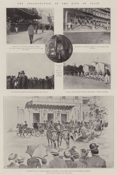 Die Ermordung des Königs von Italien von Ralph Cleaver