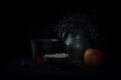 Dunkle Ernte Stillleben von Ramiz Sahin